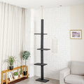 Floor-to-Ceiling Cat Tree - 228-274cm Tall Cat Climbing Tower-My Little Pet