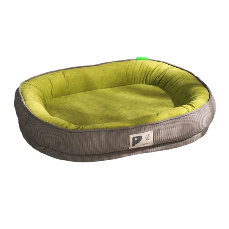 Cozy Winter Pet Bed - Soft, Washable Cushion for Dogs and Cats-My Little Pet