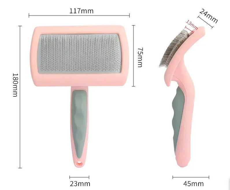 Multi-Purpose Pet Grooming Brush for Dogs and Cats-My Little Pet