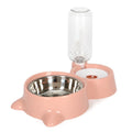 2-in-1 Automatic Pet Food and Water Feeder - Stylish Design-My Little Pet