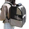 Breathable Cat and Small Dog Backpack - Portable Travel Carrier with Large Viewing Window-My Little Pet