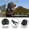 Adjustable Tactical Dog Collar with AirTag Holder for Medium and Large Dogs-My Little Pet