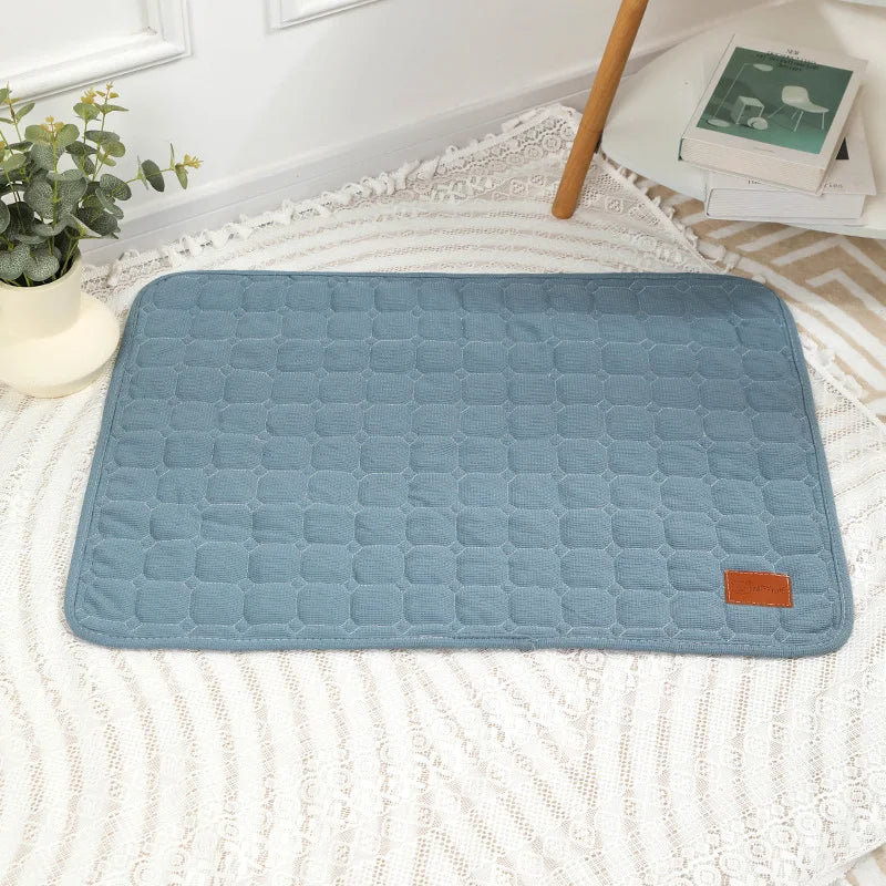 Reusable Cotton-EVA Pet Waffle Mat for All Seasons-My Little Pet