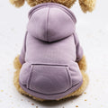 Stylish Dog Hoodie for Autumn and Winter - Warm Polyester Sweater for Small Pets-My Little Pet