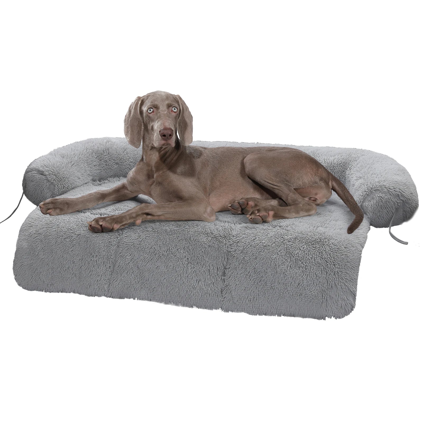 Fluffy Dog Bed XL – Warm Winter Pet Blanket, Portable and Washable Dog Sofa & Bed for Large Dogs-My Little Pet