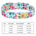 Bohemian Style Floral Dog Collar - Durable Nylon-My Little Pet