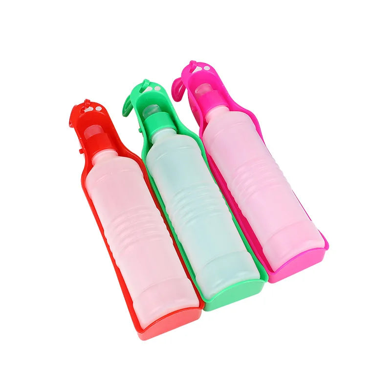 Portable Foldable Water Bottle for Dogs, 250ml-My Little Pet