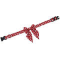 Festive Snowflake Bow Collar for Dogs and Cats-My Little Pet