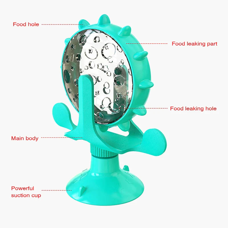 Interactive Pet Feeding and Training Wheel Toy-My Little Pet