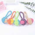 Interactive Cotton Rope Dog Toy with Dental Care Benefits-My Little Pet