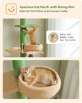 Floor-to-Ceiling Cat Tree - 228-274cm Tall Cat Climbing Tower-My Little Pet