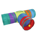 Foldable Cat Tunnel with Interactive Toy - Breathable Play Tunnel for Indoor Cats-My Little Pet