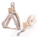 Adjustable Starfish-Themed Pet Harness and Leash Set for Small Dogs and Cats-My Little Pet