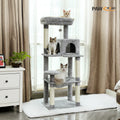 Indoor Cat Tree Tower with Self Groomer-My Little Pet