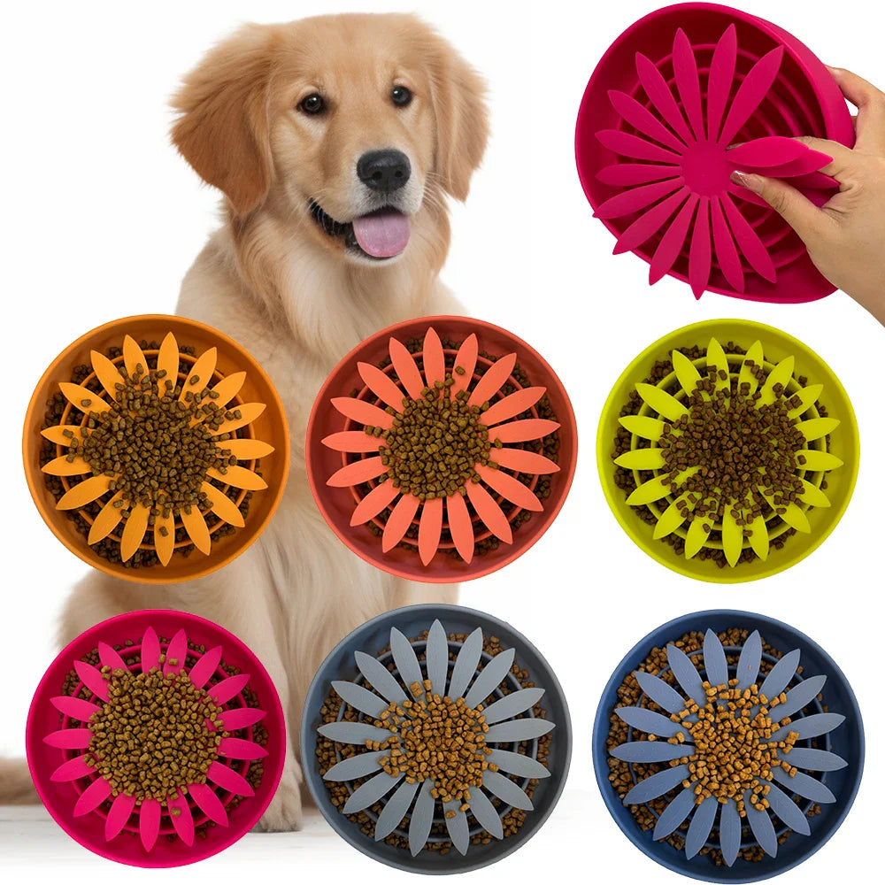 Multi-Functional Silicone Slow Feeder for Dogs - Anti-Choke, Easy Clean Design-My Little Pet