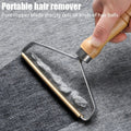 Pet Hair Remover Scraper – Manual Sticky Brush for Lint & Cat Hair Removal-My Little Pet