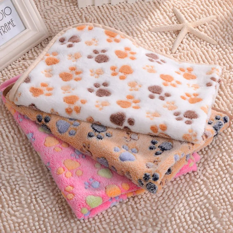 Luxurious Fleece Dog Blanket - Versatile Sizes-My Little Pet