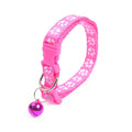 Adjustable Reflective Pet Collar with Bell for Puppies and Kittens-My Little Pet