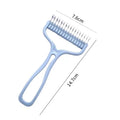 Double-Sided Pet Grooming Brush - Stainless Steel Knot Cutter & Hair Removal Comb-My Little Pet