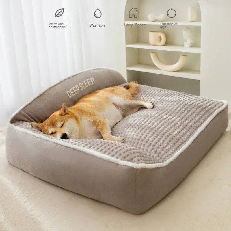 Luxury Warm Sofa Bed for Dogs and Cats-My Little Pet