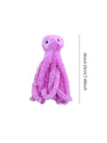 Plush Octopus Cat Toy – Interactive Play & Dental Chew Toy for Cats-My Little Pet