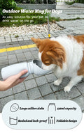 Portable Folding Pet Water Bottle 550ml for Outdoor Walking and Travel-My Little Pet