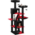 Multi-Level Cat Tree with Scratching Posts and Condos-My Little Pet