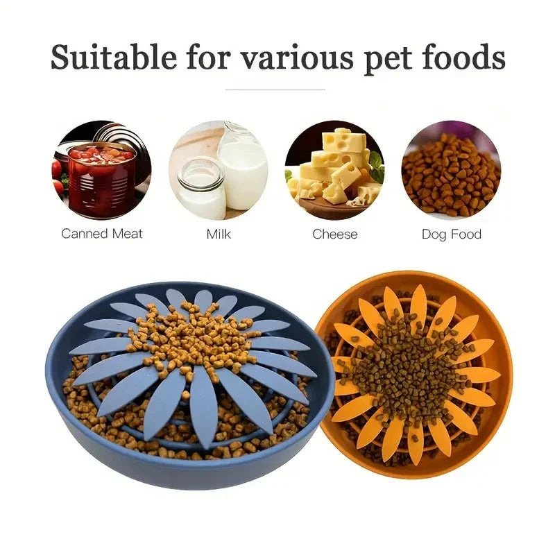 Multi-Functional Silicone Slow Feeder for Dogs - Anti-Choke, Easy Clean Design-My Little Pet