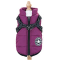 Waterproof Winter Dog Jacket with Built-in Harness-My Little Pet