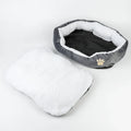 Cozy Pet Bed – Soft and Thickened PP Cotton Cave Bed for Dogs and Cats-My Little Pet