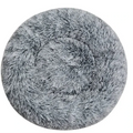 Round Plush Pet Bed – Cozy and Warm for Cats and Dogs-My Little Pet