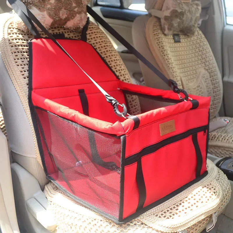 Waterproof Dog Car Seat Cover with Mesh Window-My Little Pet