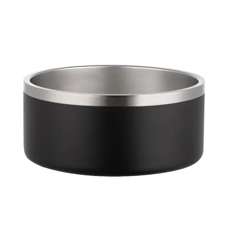 Large Capacity Stainless Steel Dog Bowl - 64oz-My Little Pet