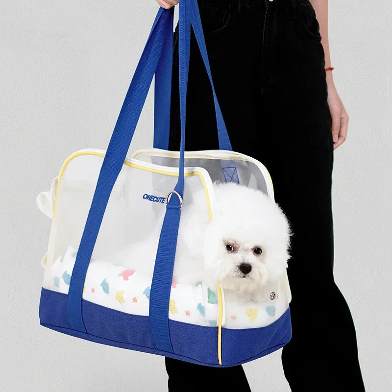 ONECUTE Portable Breathable Pet Carrier for Small Dogs and Cats-My Little Pet