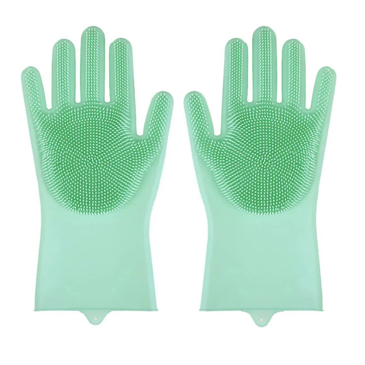 Silicone Pet Grooming Gloves for Cats and Dogs – Bathing, Hair Removal, and Cleaning Glove - My Little Pet