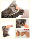 Mini Hand Cat Teaser Toys - TPR Soft Finger Gloves for Interactive Play-My Little Pet