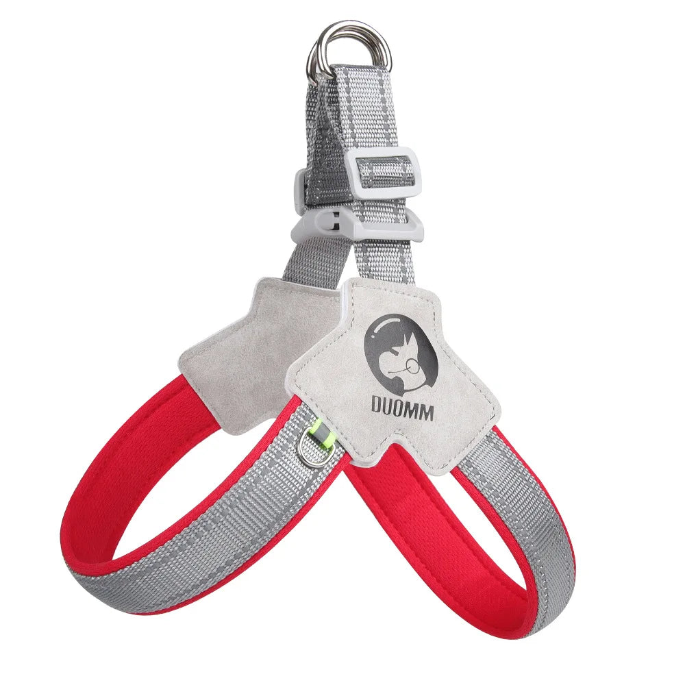 Adjustable Reflective Dog Harness for Small to Medium Dogs - Ideal for Outdoor Walking-My Little Pet