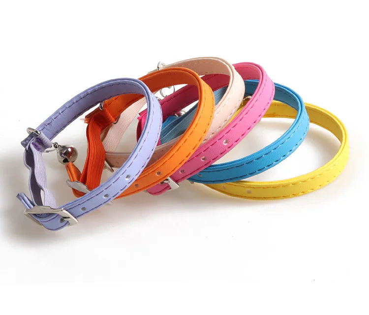 Adjustable and Comfortable Cat Collar with Bell-My Little Pet