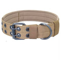 Heavy Duty Tactical Dog Collar – Adjustable Reflective Military-Grade Nylon for Training and Protection - My Little Pet