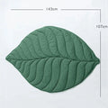 Breathable Leaf-Shaped Pet Mat - Washable and Eco-Friendly for Dogs and Cats-My Little Pet