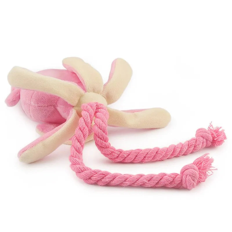 Supet Pet Octopus Plush Rope Toy – Bite-Resistant, Fun & Interactive-My Little Pet