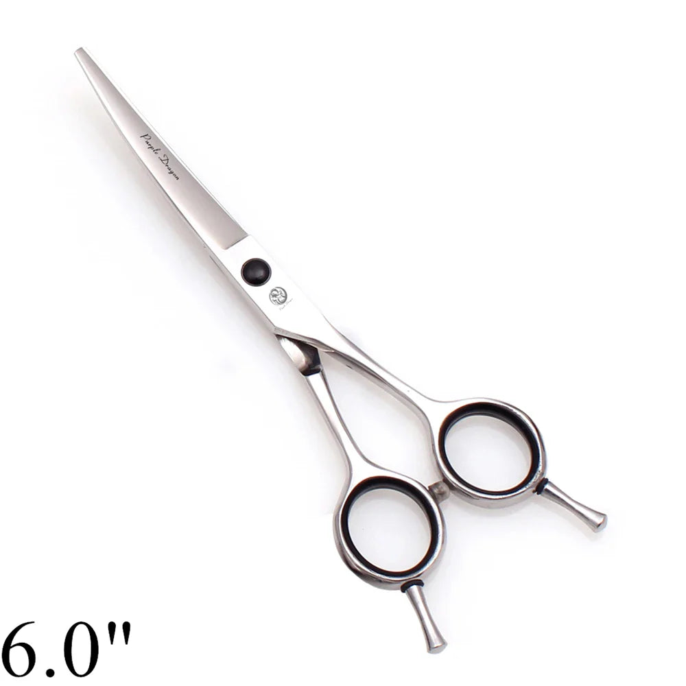 Professional Curved Pet Grooming Scissors - Stainless Steel-My Little Pet