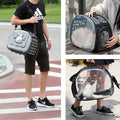 Transparent Pet Cat Carrier Bag for Travel – Breathable Shoulder Handbag for Small Pets-My Little Pet