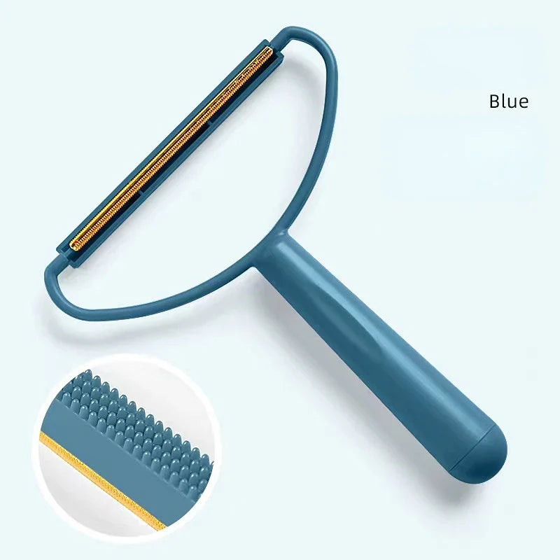 Portable Double-Sided Pet Hair Remover Brush for Clothing and Furniture-My Little Pet