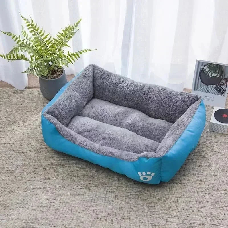 Luxurious Waterproof Cotton Pet Bed for Cats and Dogs-My Little Pet