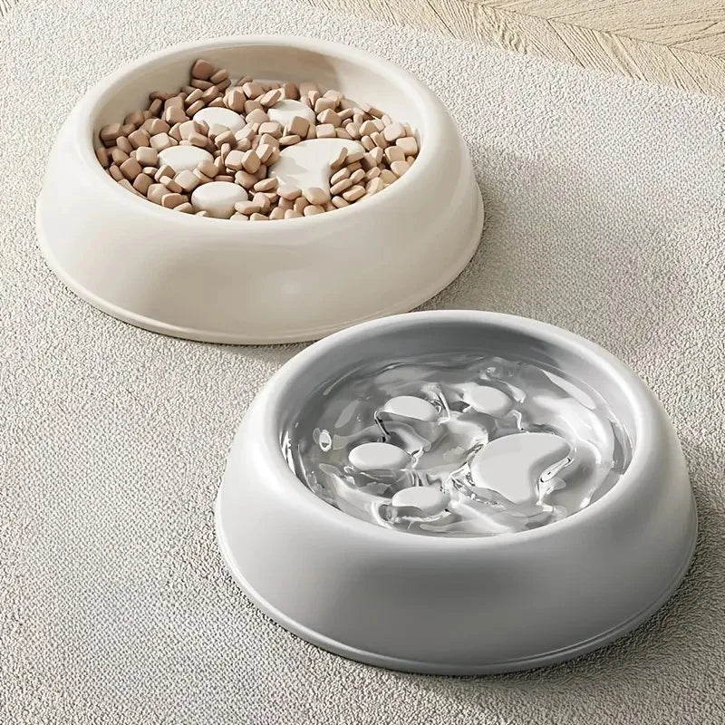 Anti-Gobble Dog Bowl for Large Breeds - Non-Slip, Slow Feeder Design-My Little Pet