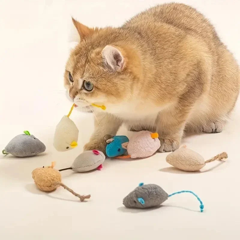 Plush Mouse Cat Toys-My Little Pet