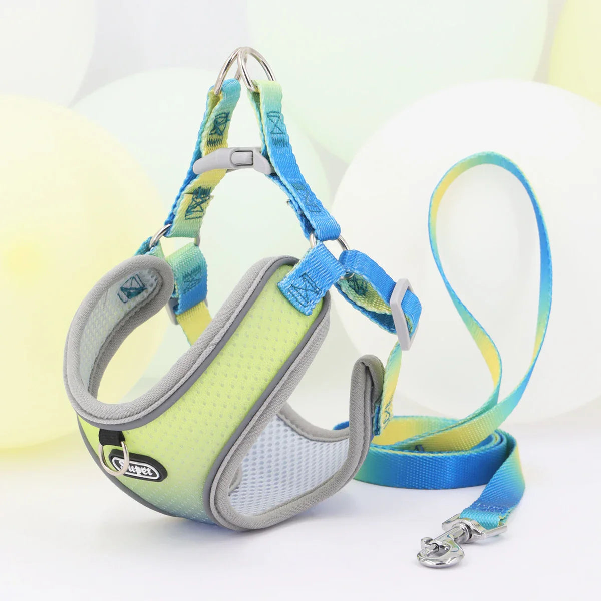 Supet Adjustable Pet Harness - Reflective and Breathable Vest for Dogs and Cats-My Little Pet