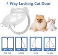 Magnetic Pet Screen Door with Lock for Small Dogs and Cats-My Little Pet