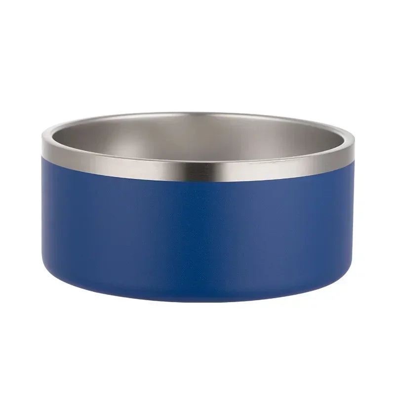 Large Capacity Stainless Steel Dog Bowl - 64oz-My Little Pet